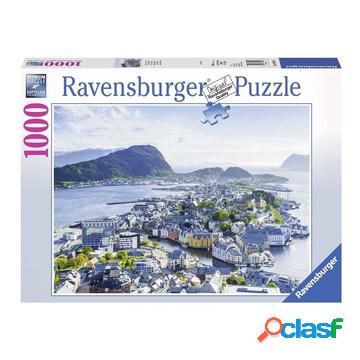 Vista su ålesund puzzle 1000 pezzi (19844)