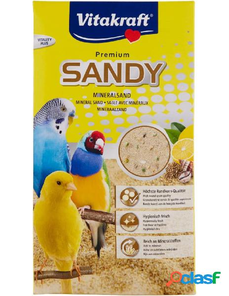 Vitakraft - vitakraft sandy premium sabbia per uccelli 2kg