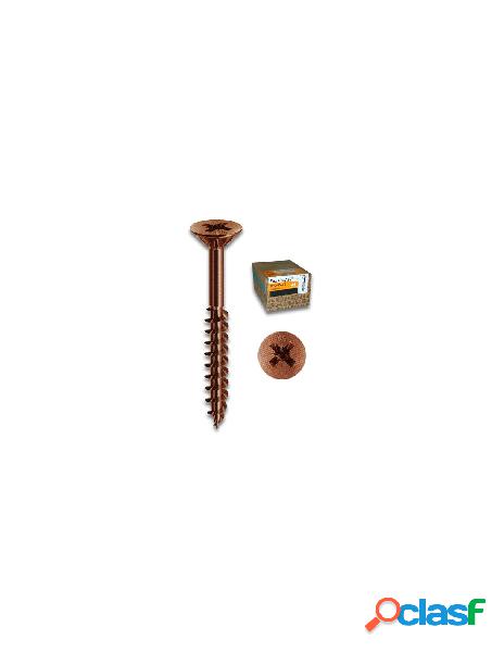 Viti legno mustad pfaczp450600bzc panel vit pf bronzato