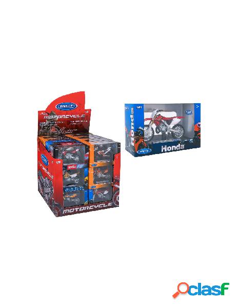 Welly moto cross licenz scala 1:18 12 ass 24pz/d-b