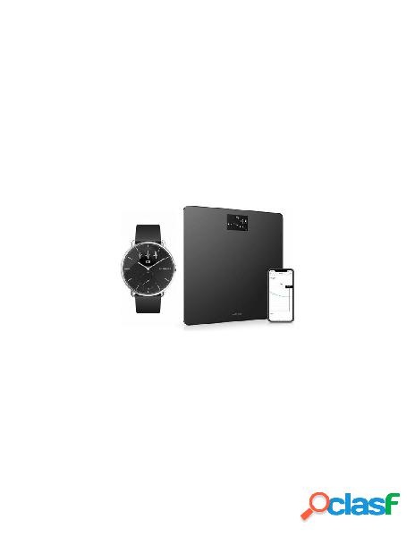 Withings - smartwatch withings inw511 scanwatch + body black