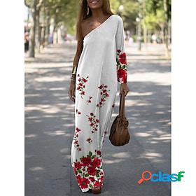 Womens Casual Dress Summer Dress Print Dress Long Dress Maxi
