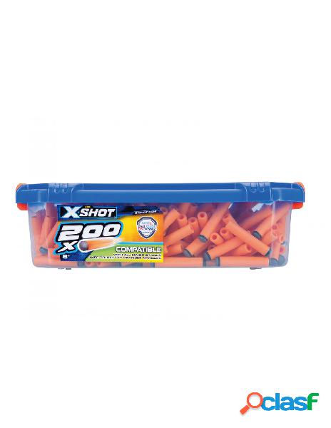 X-shot - x-shot excel box dardi 200 pezzi grandi giochi