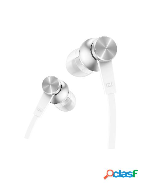 Xiaomi - xiaomi mi in-ear headphones basic matte silver