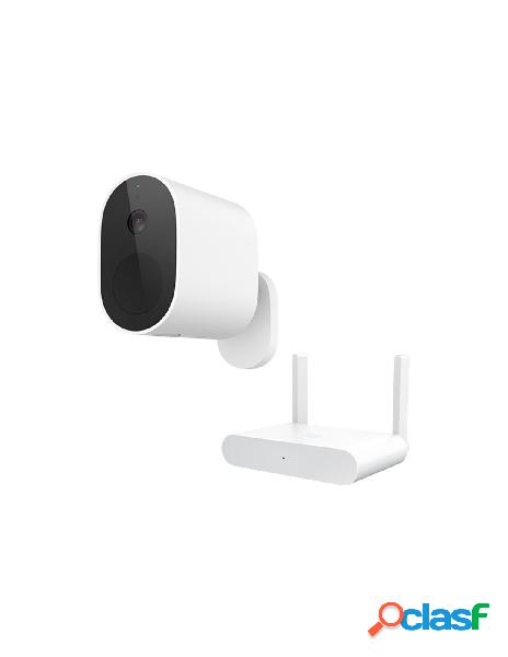 Xiaomi - xiaomi mi wireless outdoor security cam 1080p set