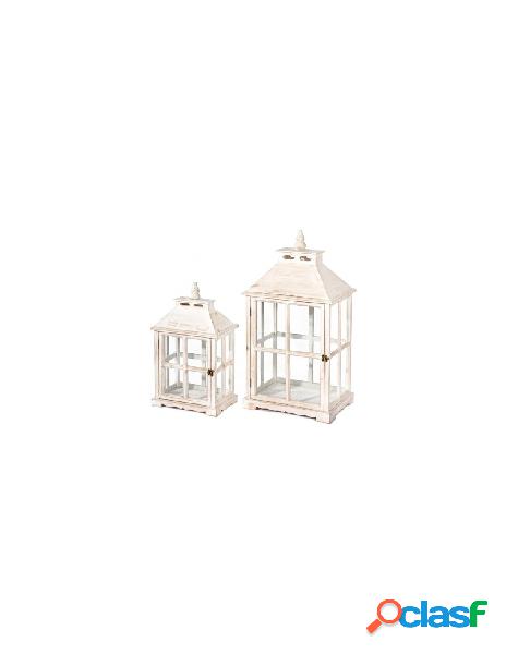 Yes everyday - set lanterne yes everyday 0140493 bianco