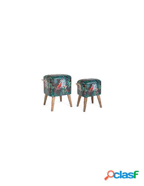 Yes everyday - set pouf yes everyday 0720347 forestis w22