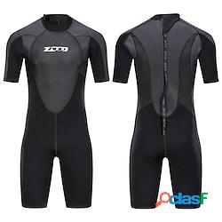 ZCCO Per uomo Muta Shorty in Neoprene 3mm Neoprene SCR Mute