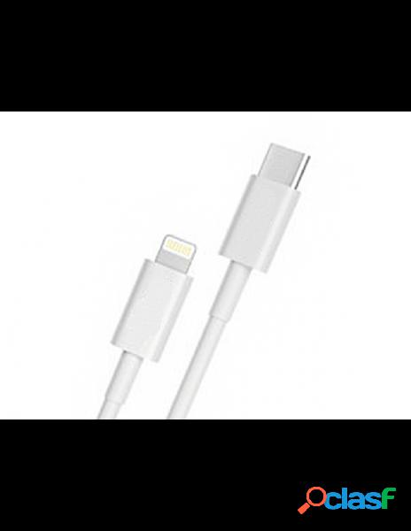 Zorei - cavo usb c pd lightning ricarica veloce 3,5a bianco