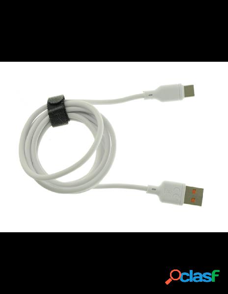 Zorei - cavo usb usb c 3a 1,5m carica veloce bianco