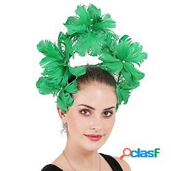 fascinators Piume Matrimonio Kentucky Derby Signora