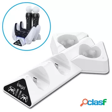 iPega P5011 Stazione di ricarica per controller PS5 4 in 1 -