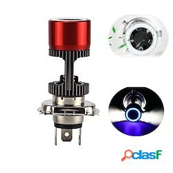 led h4 lampadina faro moto ba20d portalampada 20w 12v-85v