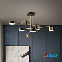 plafoniera led 76/76/101.6 cm forme geometriche lampadario
