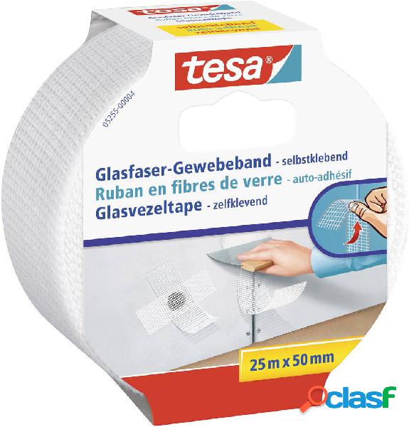 tesa 05255-00004-01 05255-00004-01 Nastro in tessuto Bianco