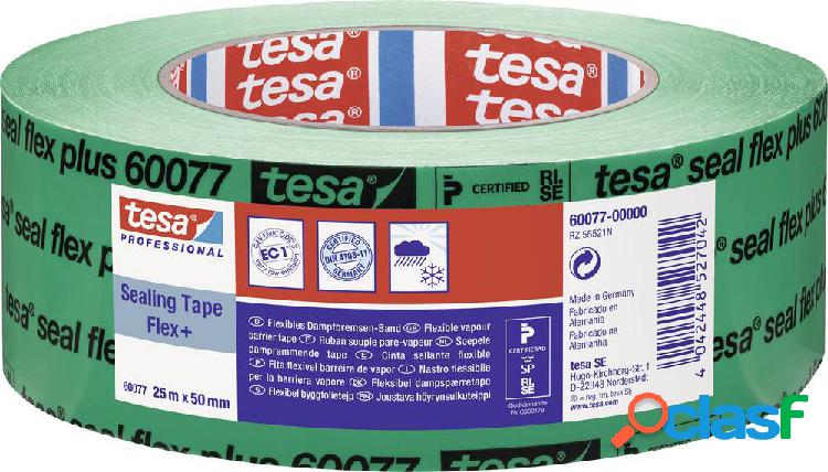 tesa 60077 Nastro sigillante Verde (L x L) 25 m x 50 mm 1