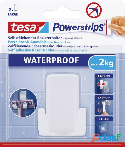 tesa Powerstrips® Waterproof - gancio porta rasoio in