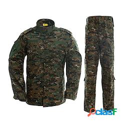 tuta mimetica tattica da uomo bdu uniforme militare esercito