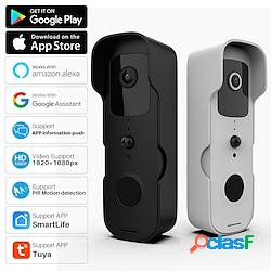 tuya smart video campanello wifi 1080p videocitofono