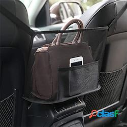 1 PC Organizzatore a rete per auto tra i sedili Facile da
