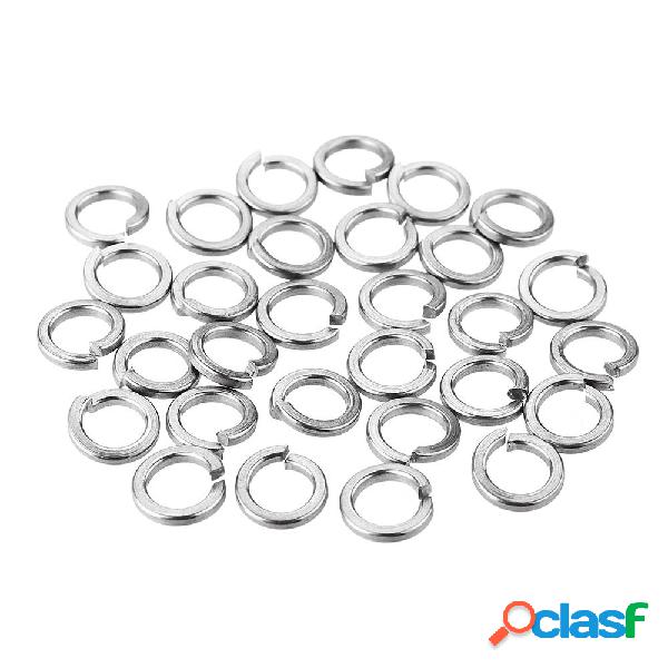 10Pcs M2 / M2.5 / M3/4 304 Rondelle elastiche in acciaio