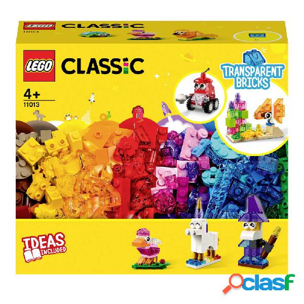 11013 LEGO® CLASSIC Kit creativo con pietre trasparenti