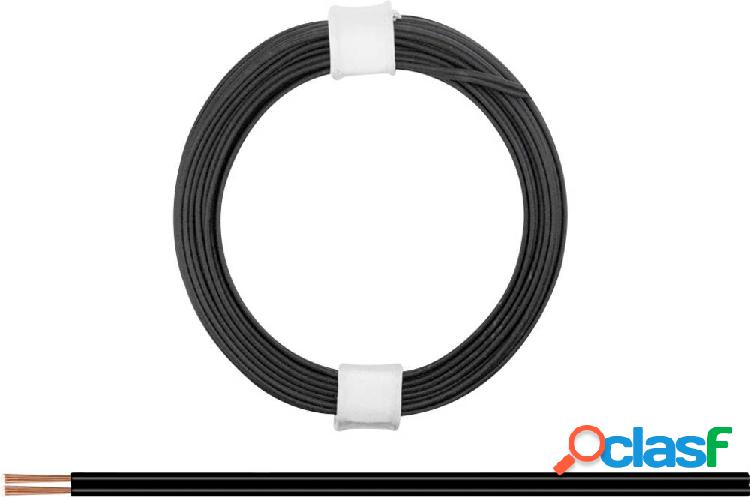 114-11 Cavo per cablaggi 2 x 0.08 mm² Nero 5 m