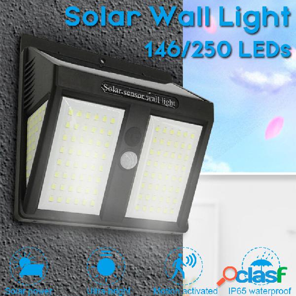 146/250 LED solare Sensore di movimento impermeabile senza