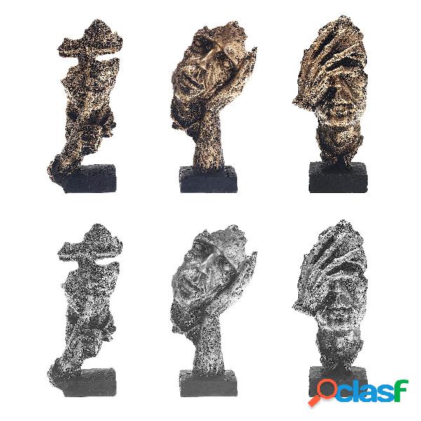 16,5 cm Moderna Figura in resina Statua Scultura astratta