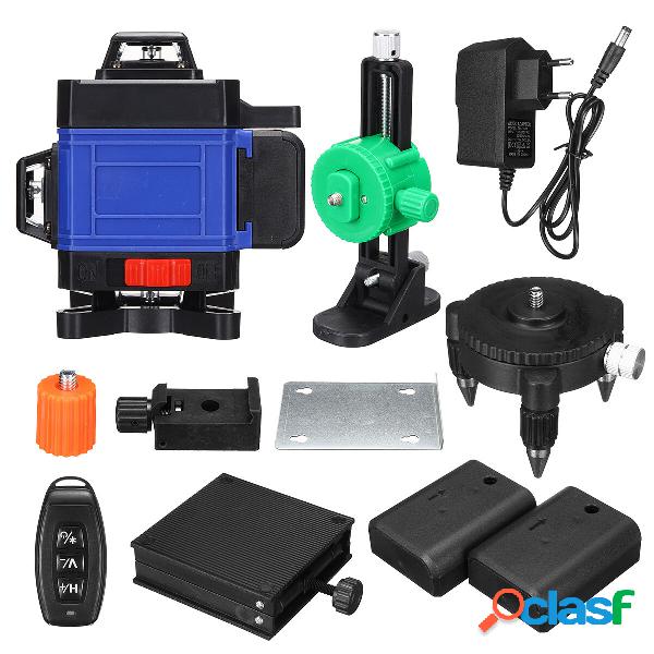 16 linee Verde Laser Level App Control 4D 360° H&V Cross