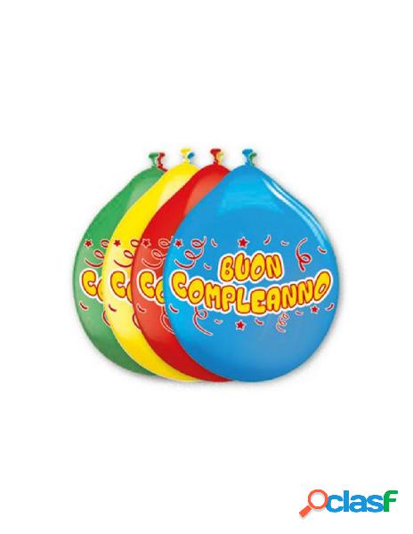20 pall. medium 10 (cm.26) buon compleanno