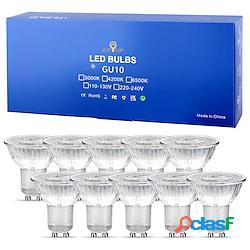 20 pz 5 W Faretti LED 380 lm GU10 GU10 6 Perline LED SMD