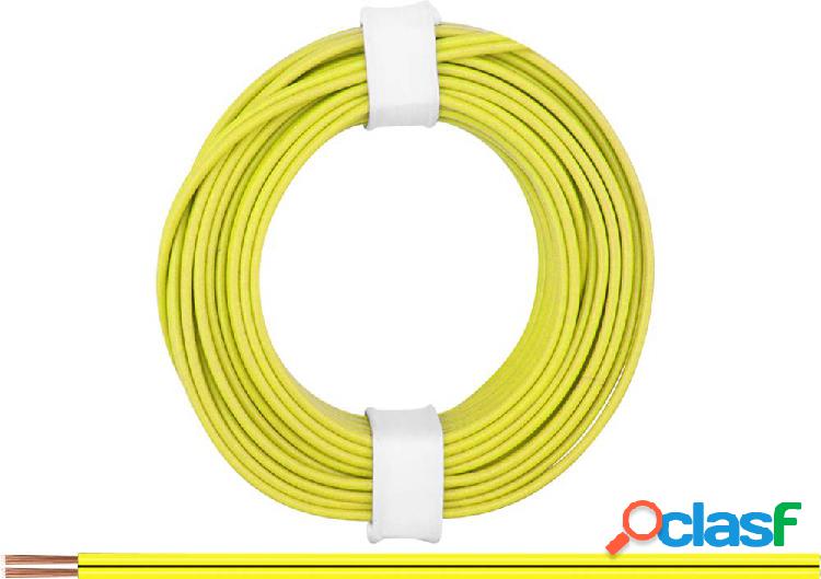 218-33 Cavo per cablaggi 2 x 0.14 mm² Giallo 5 m