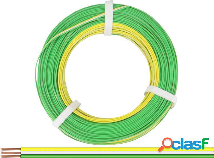 318-354-25 Cavo per cablaggi 3 x 0.14 mm² Giallo, Bianco,