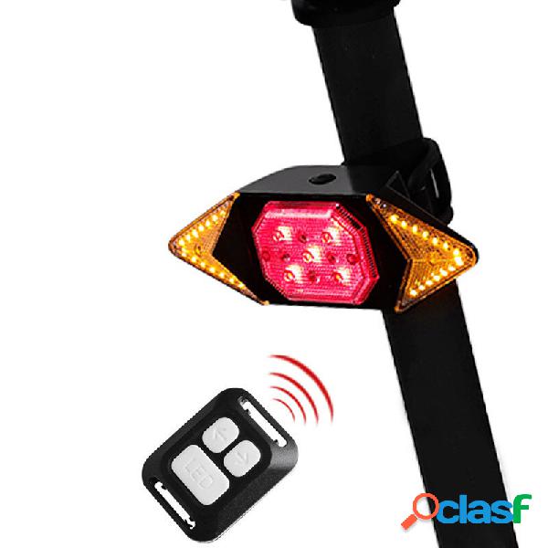 500mAh Wireless Remote Control Steering Tail Light Ricarica