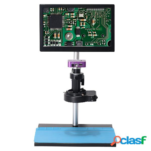 51MP 11.6 inch LCD Video Digital Microscope with150X C Mount
