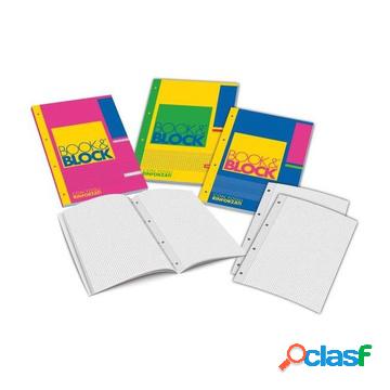 5722 quaderno per scrivere 40 fogli multicolore a4