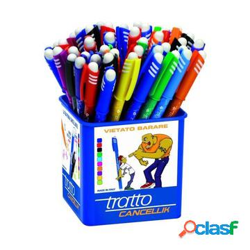 826500 penna a sfera nero, blu, verde, rosso 50 pezzo(i)