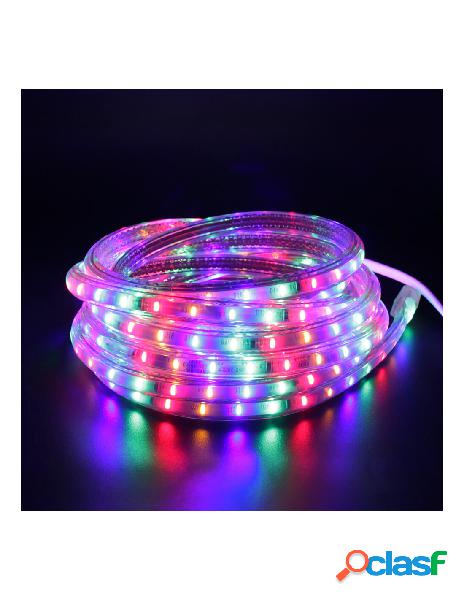 A2zworld - bobina striscia led 220v rgb impermeabile ip67