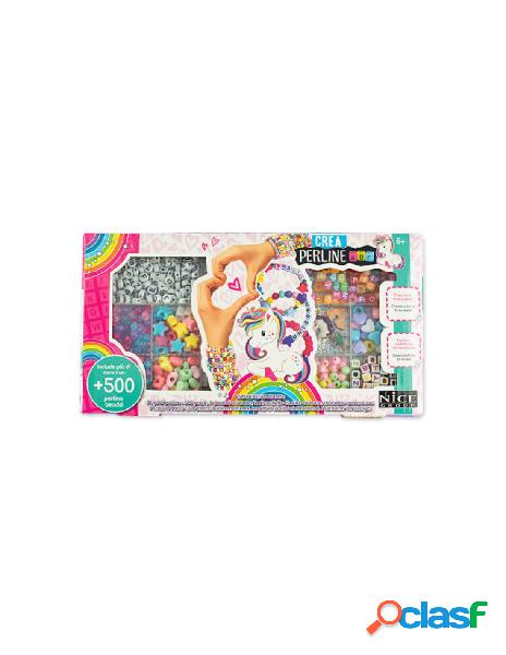 Abc unicorno 500 pz. perline colorate