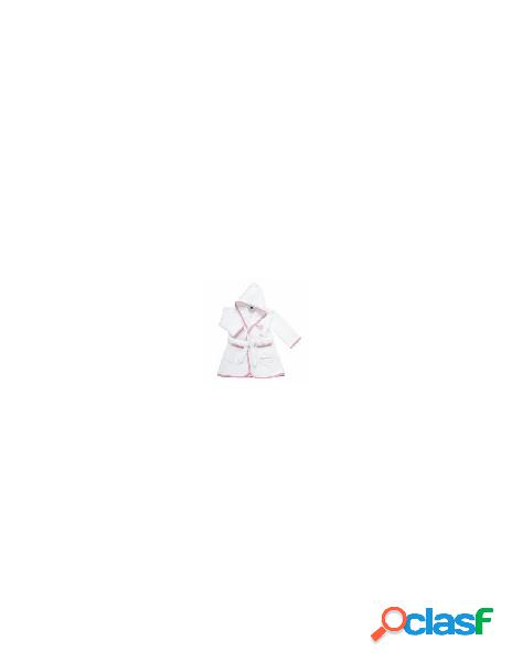 Accappatoio piquet rosa 12m+ lumaca