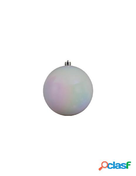 Amicasa - pallina albero amicasa 9022264 sfera white iris