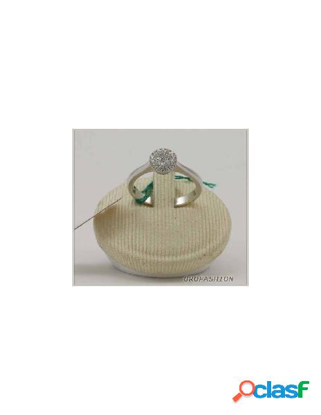 Anello in oro 18KT con diamanti effetto solitario 269164
