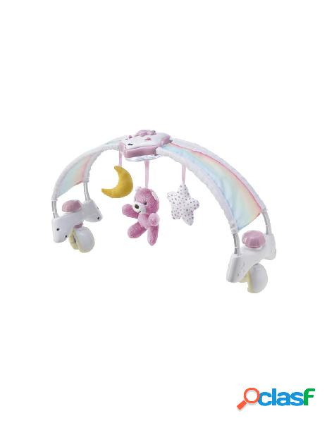 Arco lettino rainbow sky rosa