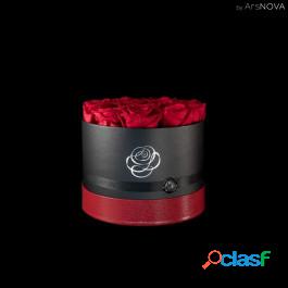 Ars Nova Srl Passion - Royal Flowers Box Nero 12 Rosso