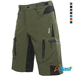 Arsuxeo Per uomo Pantaloncini per MTB Pantaloncini da bici