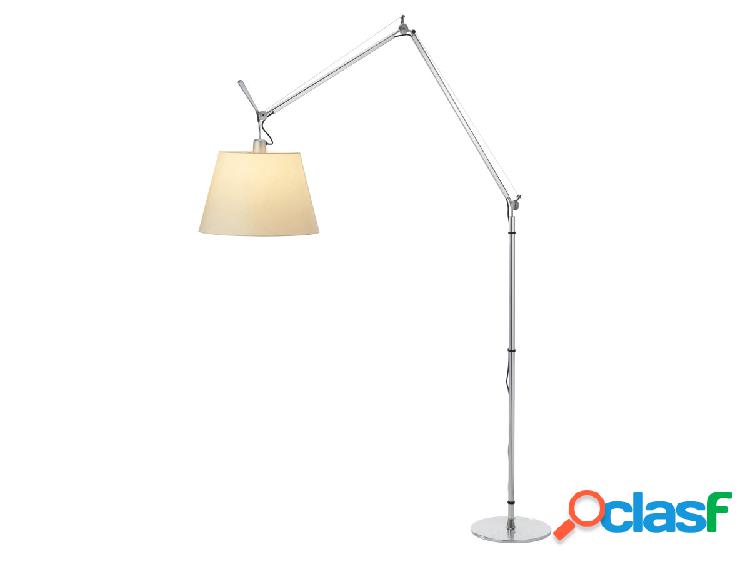 Artemide Tolomeo Mega Lampada da Terra Alluminio / Pergamena