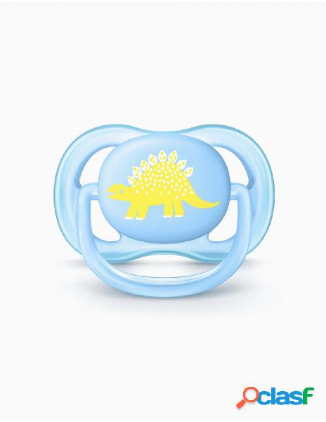 Avent 1 succhietto ultra air 0-6m maschio dinosauro