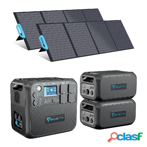 BLUETTI AC200MAX + 2*B230 + 2*PV200 Kit Generatore Solare
