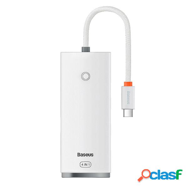 Baseus Lite Serie 4 in 1 USB HUB Type-C/USB-A a 4 USB 3.0